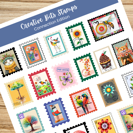 Pages for You®: Creative Bits Stamps, Connection Edition