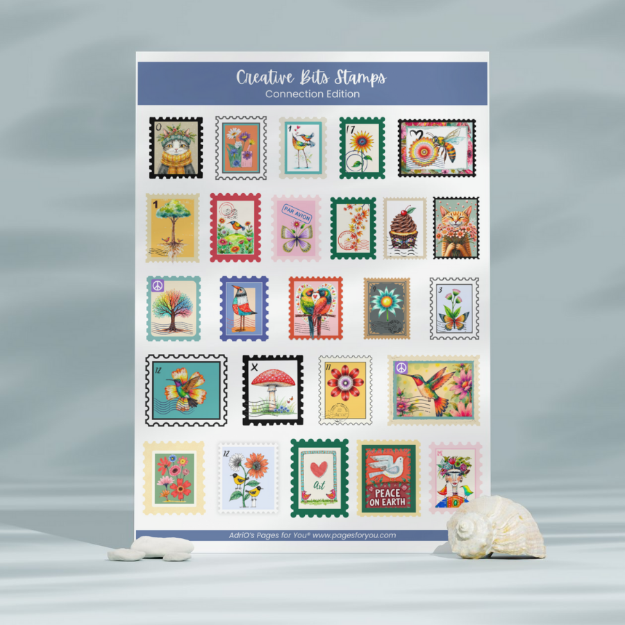 Pages for You®: Creative Bits Stamps, Connection Edition