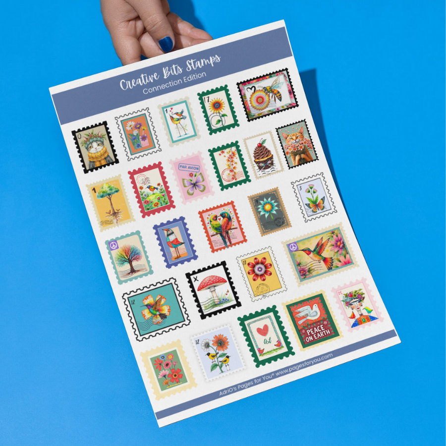Pages for You®: Creative Bits Stamps, Connection Edition