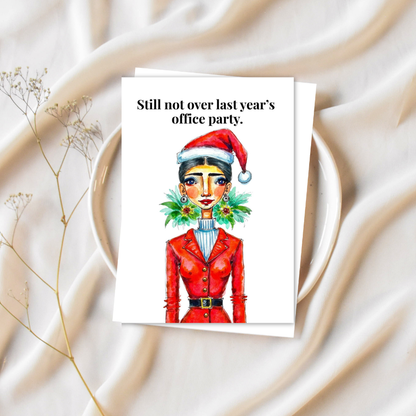 Still Not Over the Office Party – Holiday Greeting Card