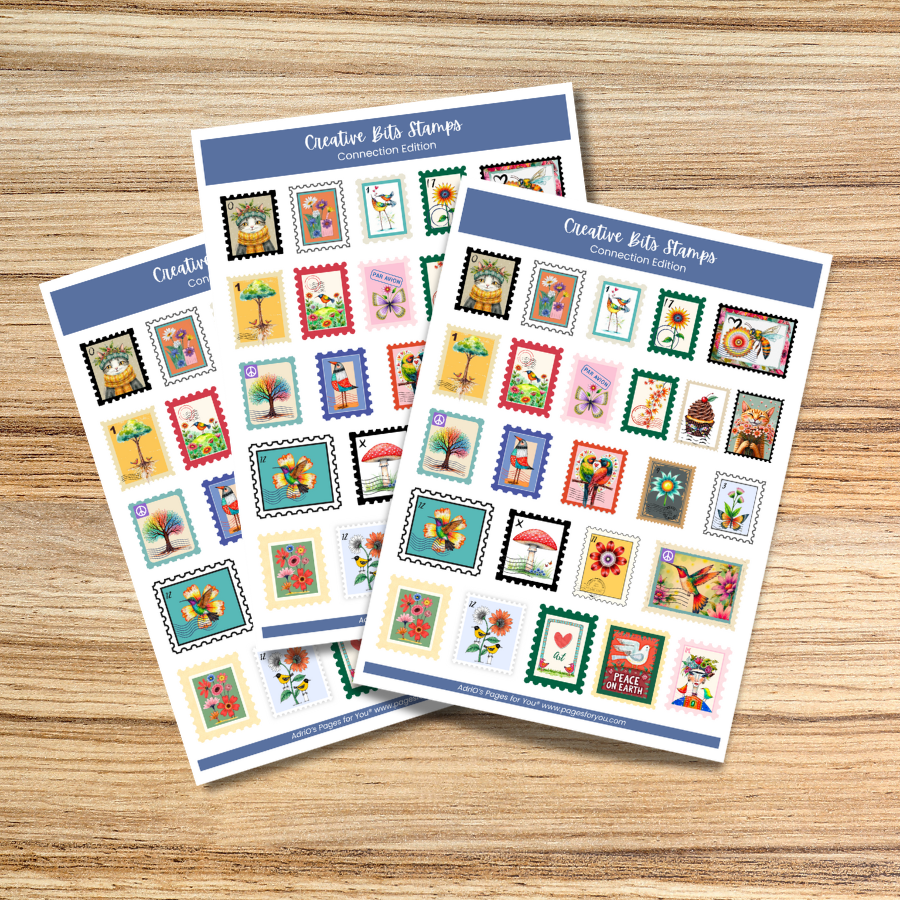 Pages for You®: Creative Bits Stamps, Connection Edition