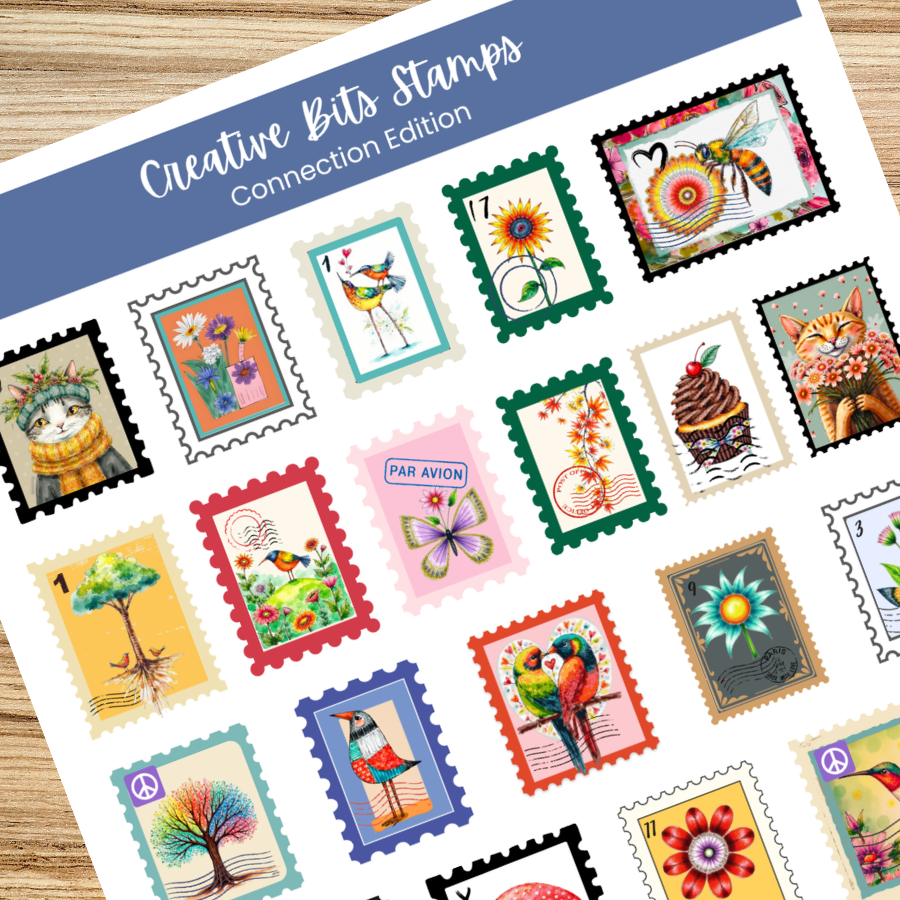 Pages for You®: Creative Bits Stamps, Connection Edition