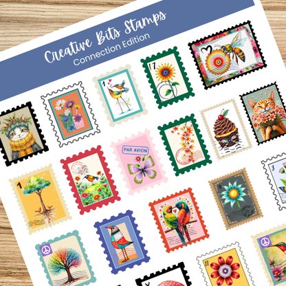 Pages for You®: Creative Bits Stamps, Connection Edition