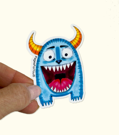Too Cute to Spook · Funny Halloween Die-Cut Sticker Pack (4 Pieces)