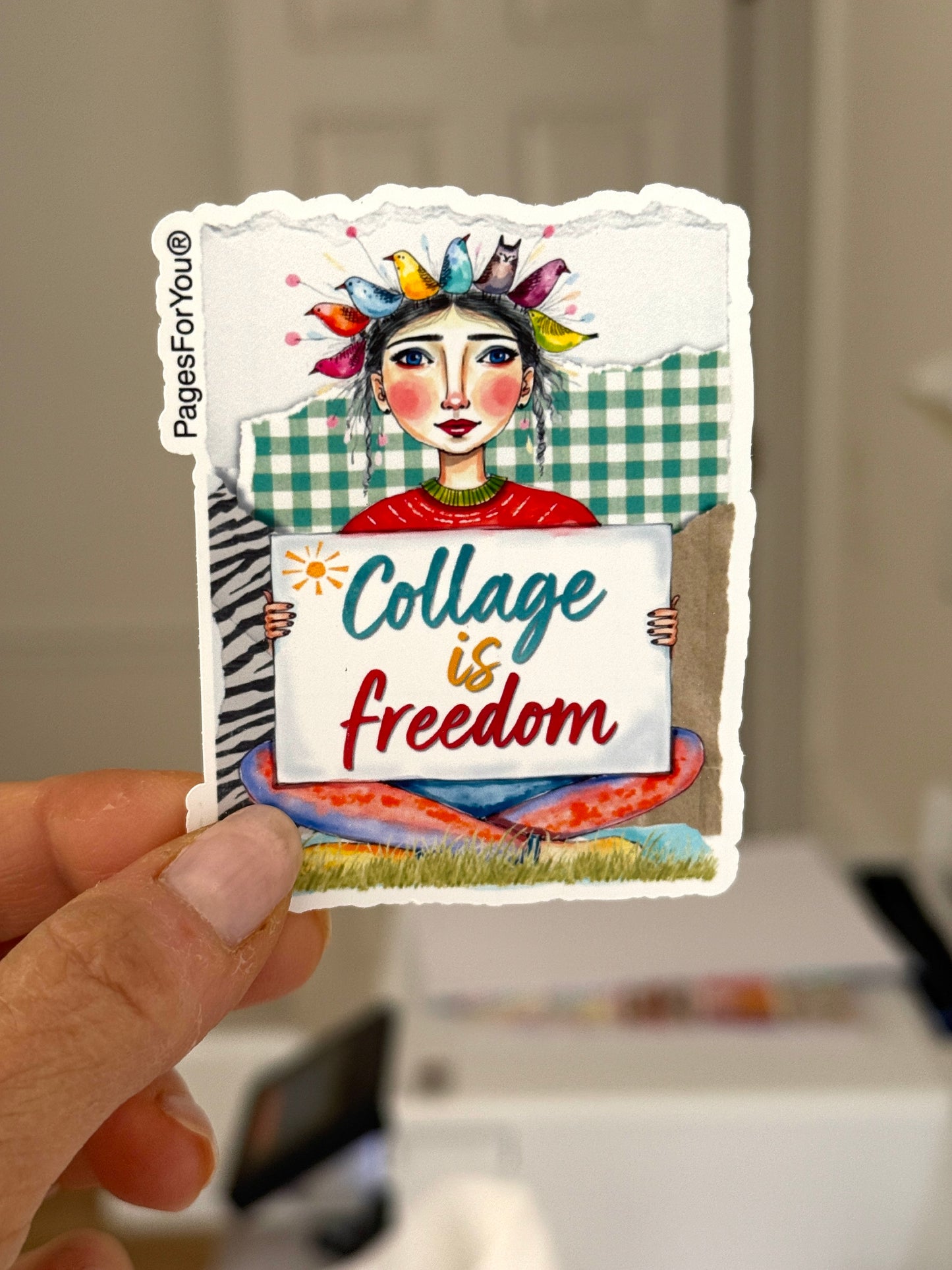 Mini Art Manifesto • Set of 3 Vinyl Stickers