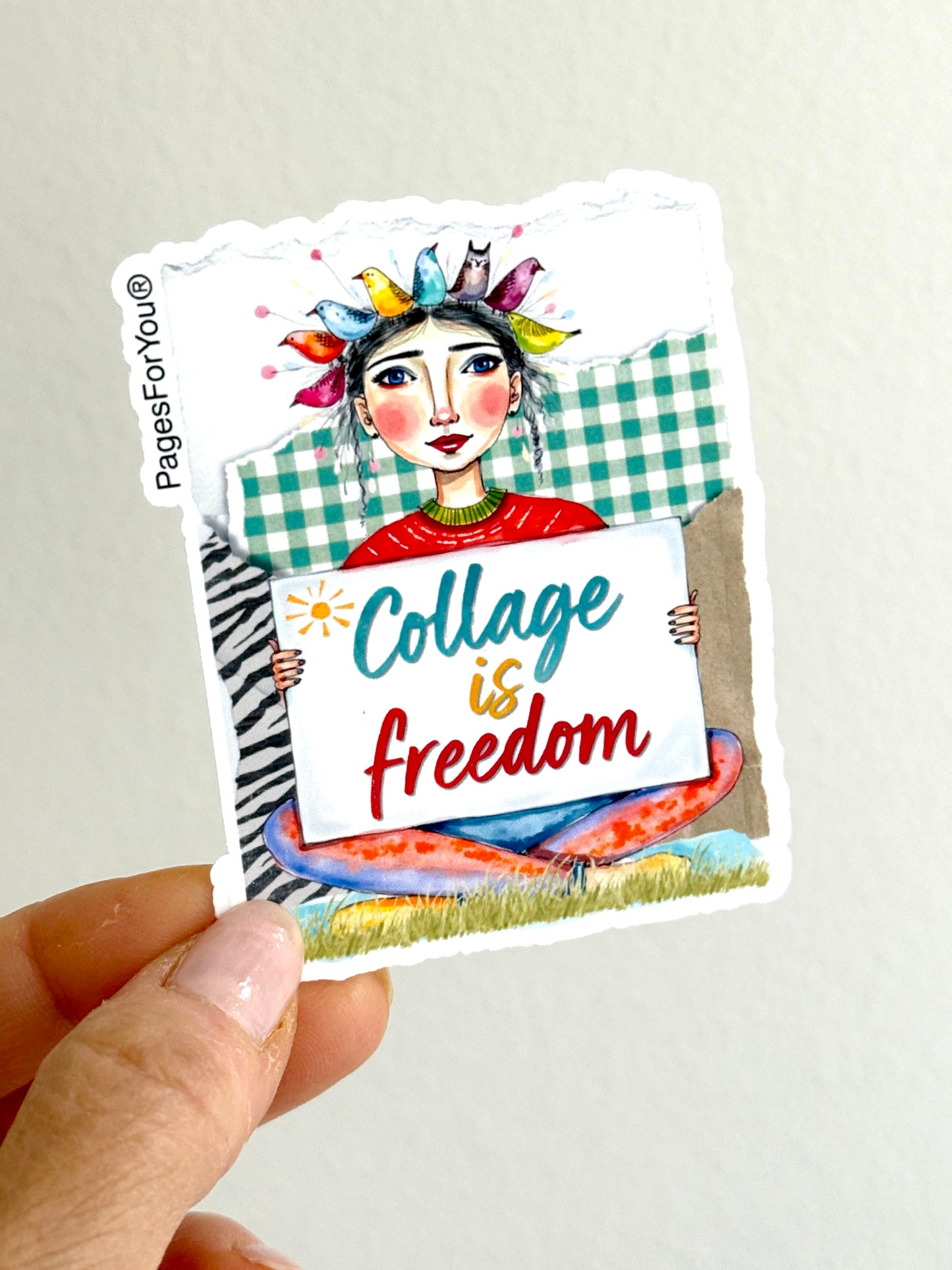 Mini Art Manifesto • Set of 3 Vinyl Stickers