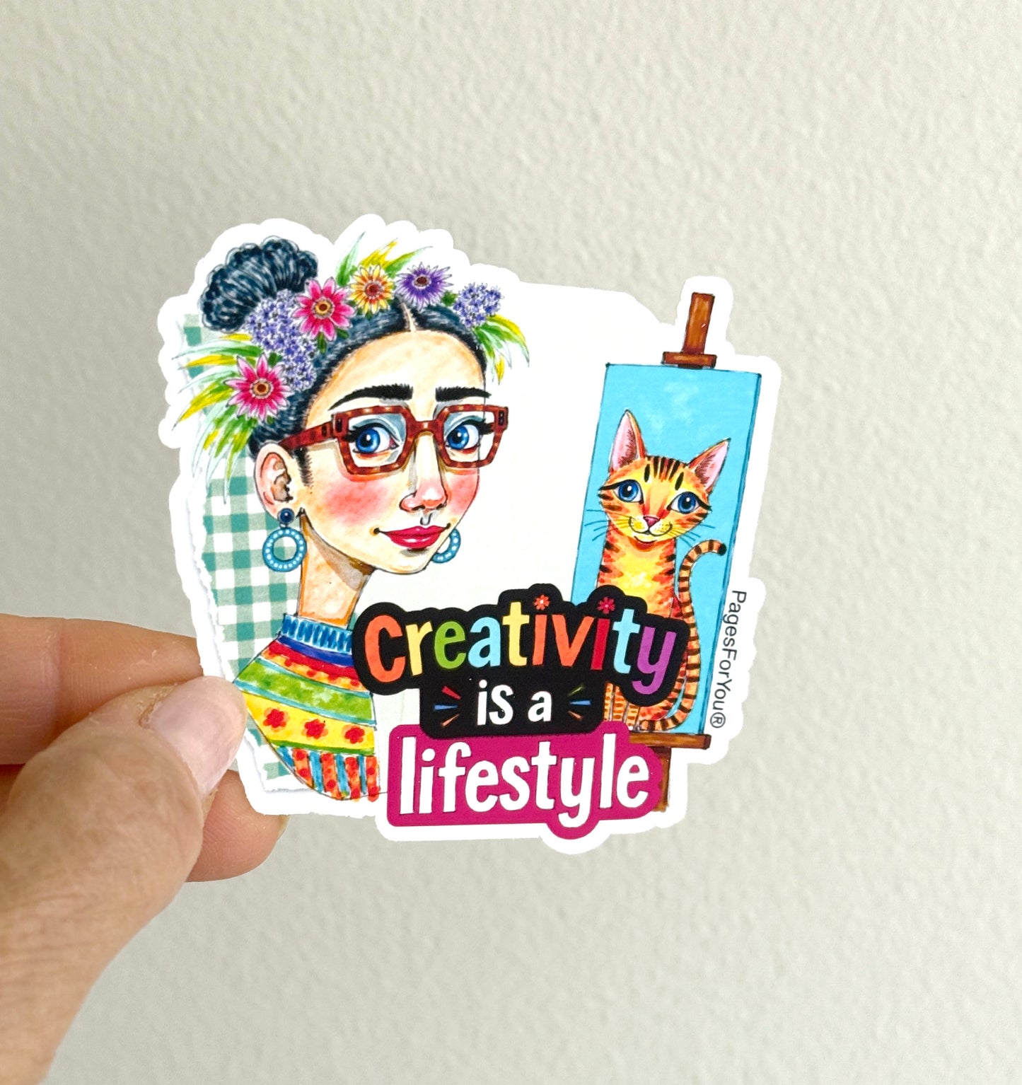 Mini Art Manifesto • Set of 3 Vinyl Stickers