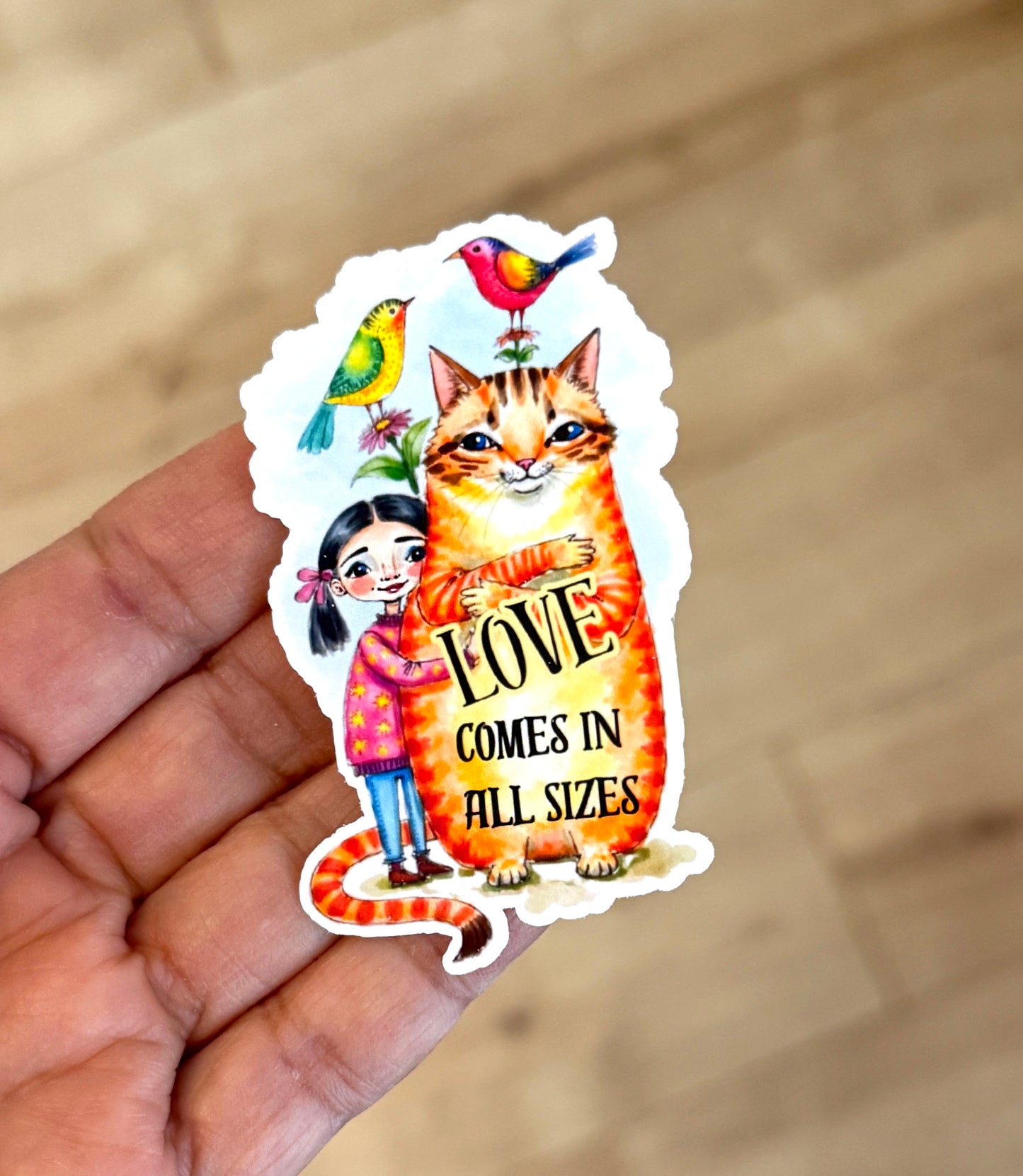 Purrfect Companions • Vinyl Sticker Set (Trio, 3x2 in)