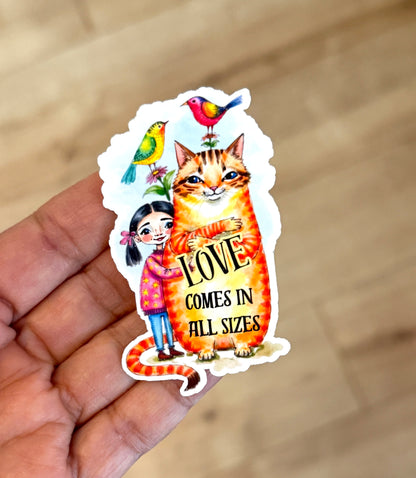 Purrfect Companions • Vinyl Sticker Set (Trio, 3x2 in)
