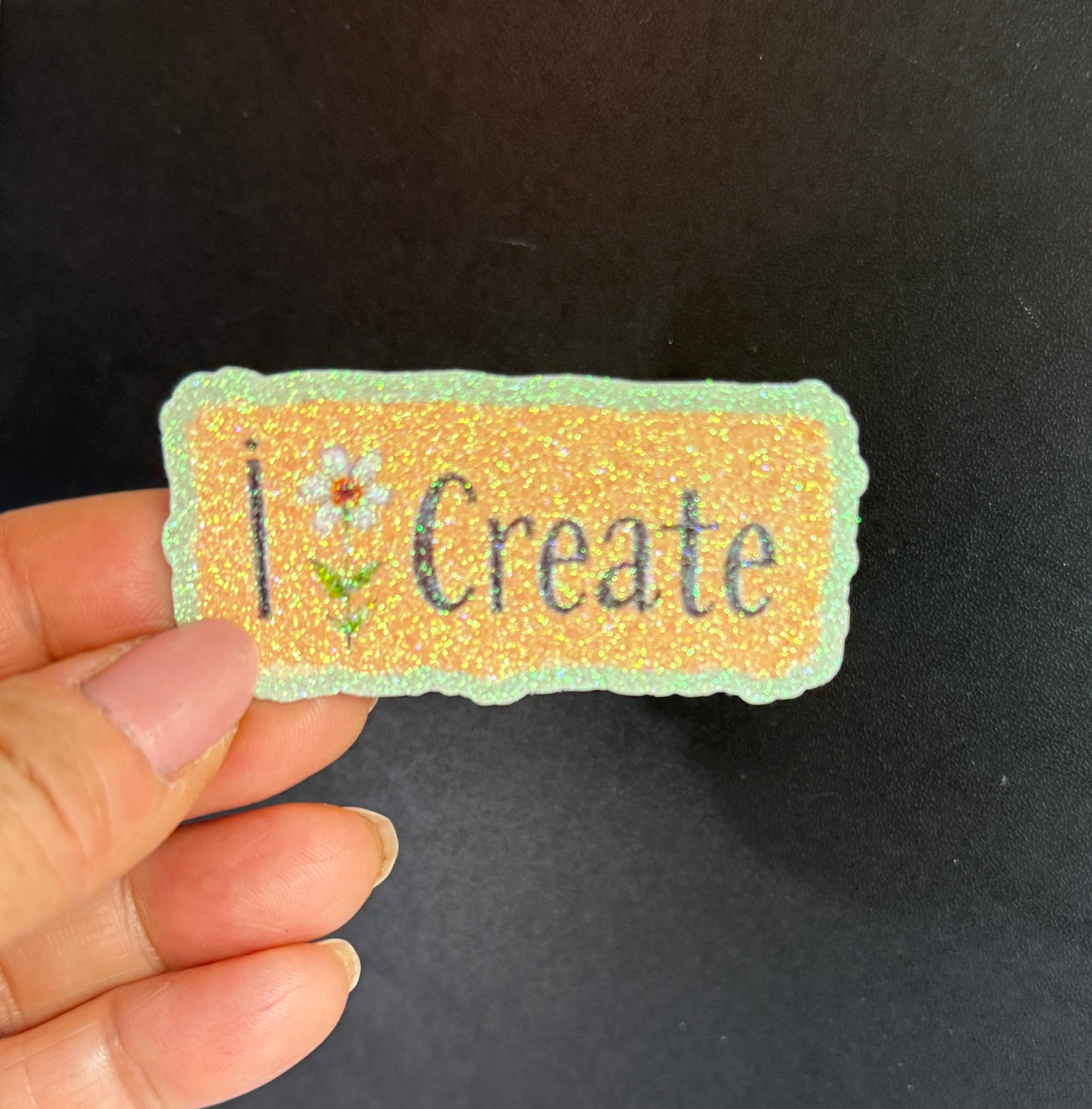 ✨ Wings and Words · Glittered Bird Sticker Set by AdriO