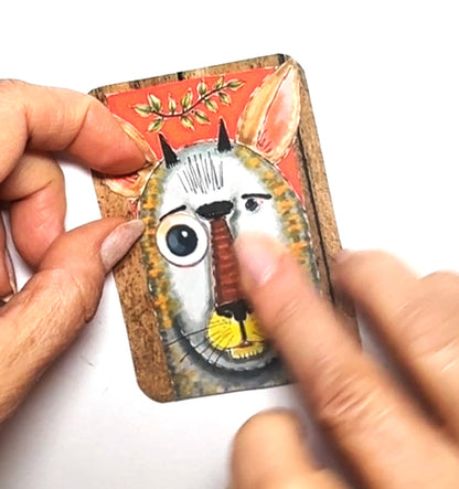 Whimsical Accessories · Ephemera Sticker Sheet for journaling, collage, ATCs, and creative play