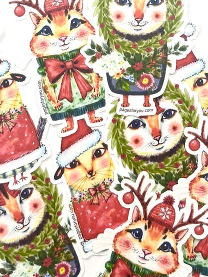 Weird & Wonderful Holidays: Waterproof Stickers