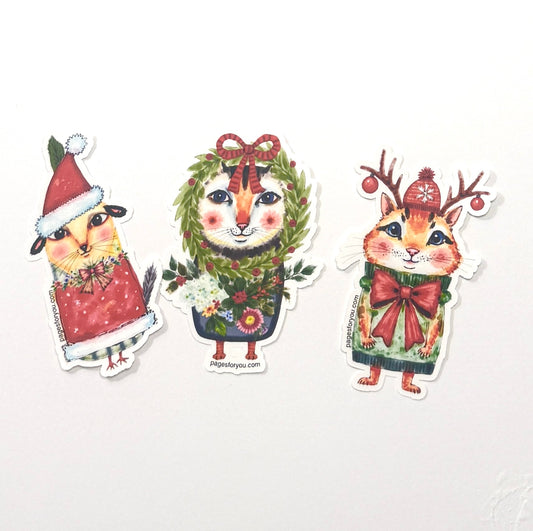 Weird & Wonderful Holidays: Waterproof Stickers