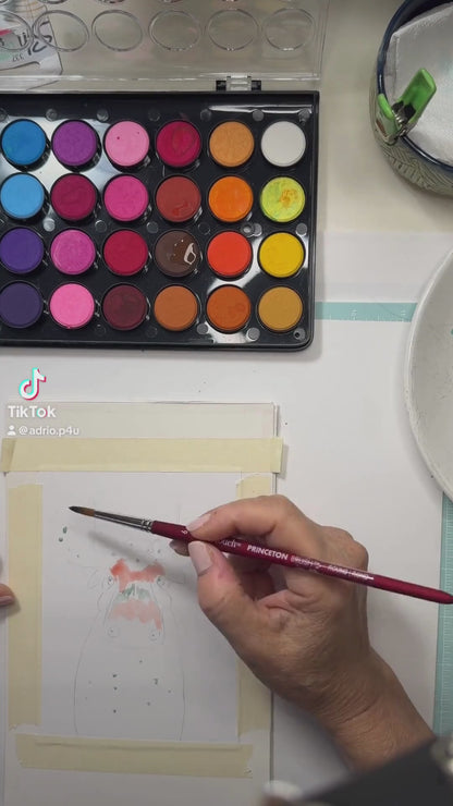 Fine Art Print – “Floral Crown Moose” by AdriO