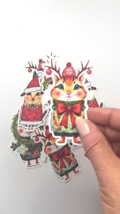 Weird & Wonderful Holidays: Waterproof Stickers